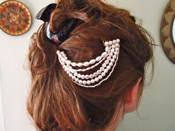 Pearl Hair Piece