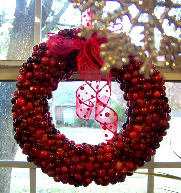 Cranberry Wreath