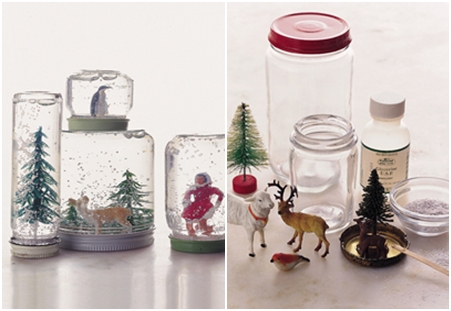 Jar Snow Globes