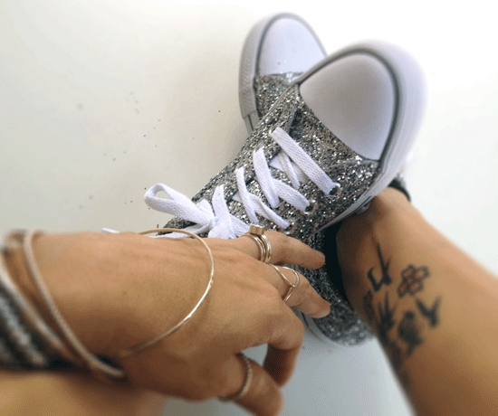 Glitter Sneakers