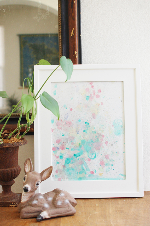 Watercolor Bubble Art