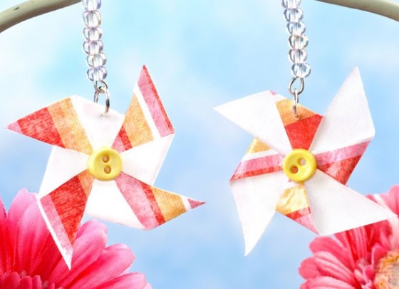 Pinwheel Earrings