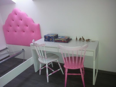 Pink Ombre Chairs