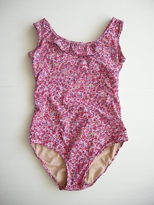 Simple Ruffled One-Piece