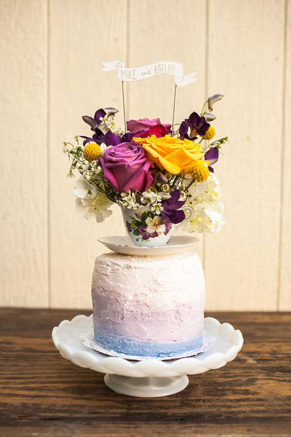 Flowers in a Tea Cup