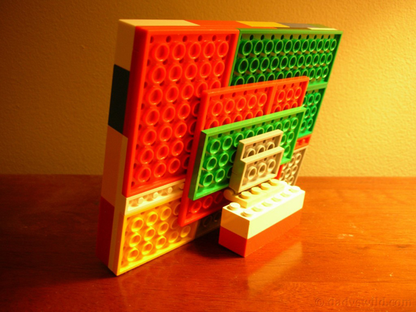 lego picture frame craft