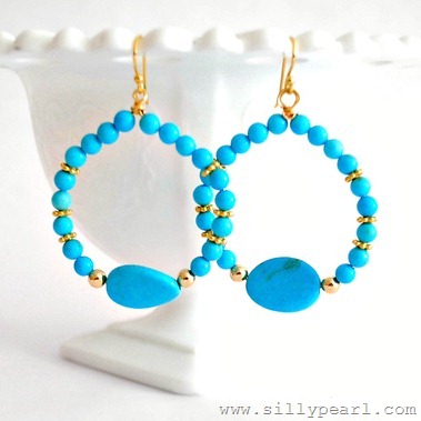 Summer Hoop Earrings