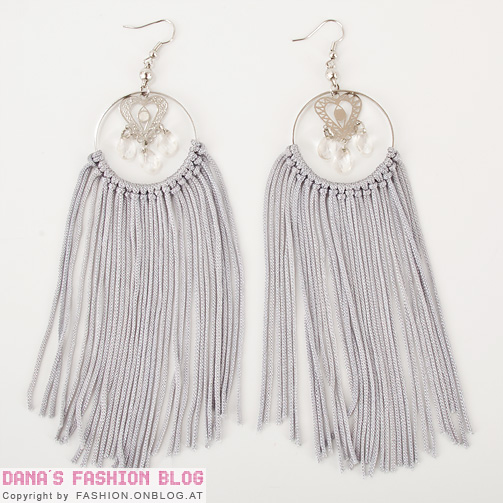 Fringe Hoop Earrings