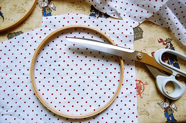 Prepare Fabric for Hoop