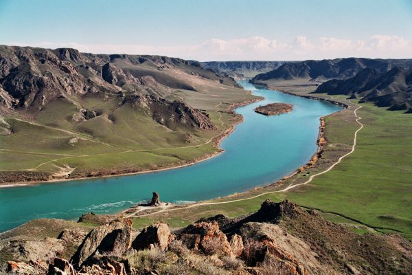 Lake Balkhash, Kazakstan