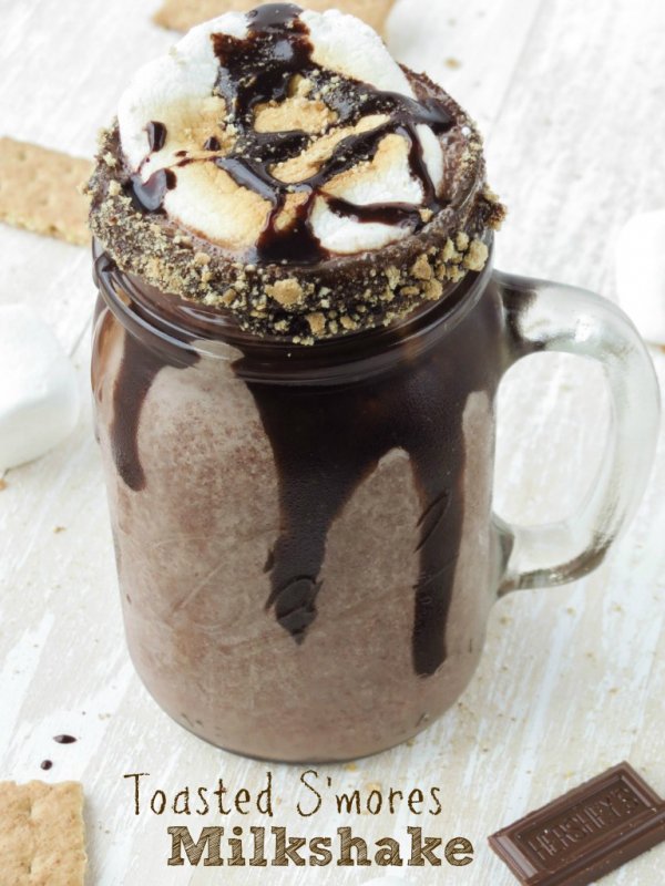 Toasted S'mores Milkshake