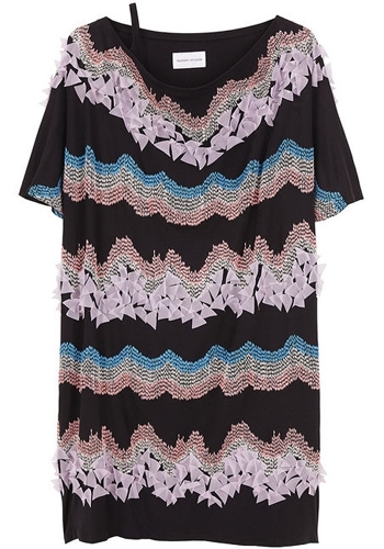 Tsumori Chisato Stitch Scallop Tunic