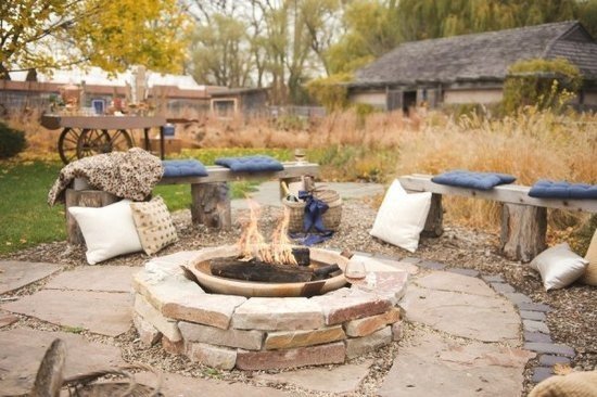 Hang out around the Fire Pit