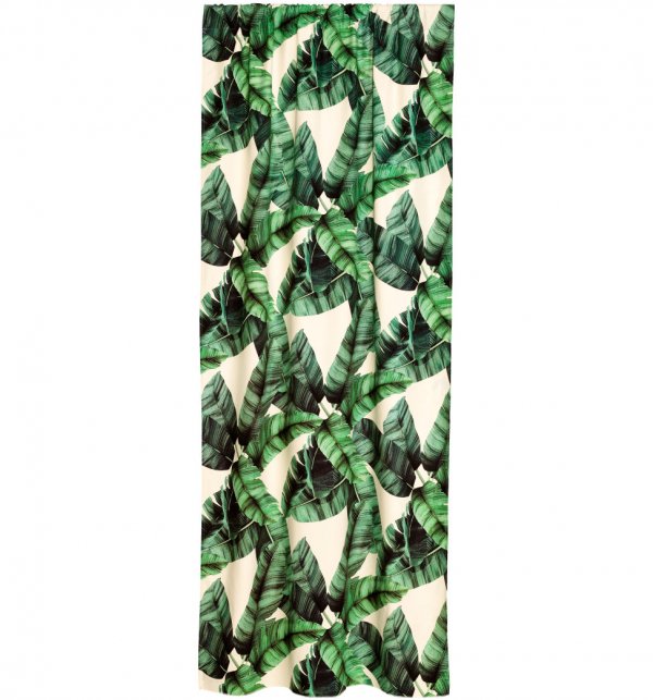 Dark Green Curtain Panels