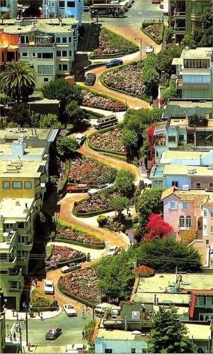 Lombard Street, San Francisco, USA