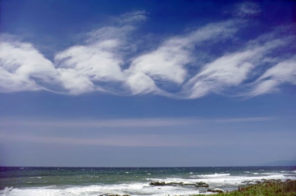 The Strange Effect of Kelvin-Helmholz Waves