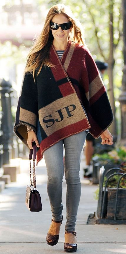 Sarah Jessica Parker in Burberry