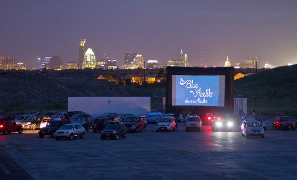 Blue Starlite Mini Urban Drive-in, Miami and Austin, USA