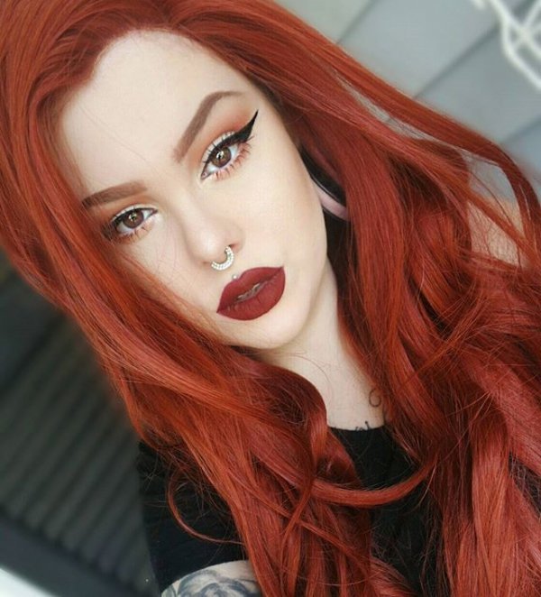 hair, eyebrow, human hair color, lip, red hair,