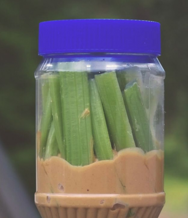 Celery and Peanut Butter