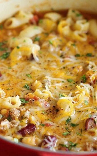 Chili Mac and Cheese