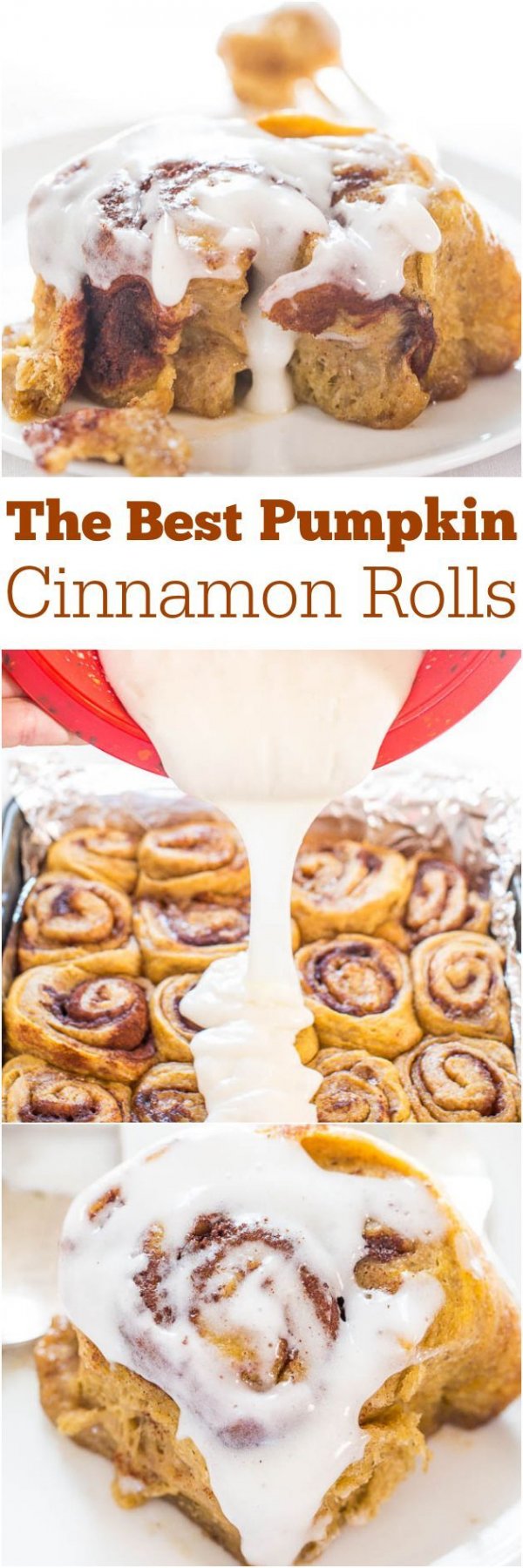 The Best Pumpkin Cinnamon Rolls