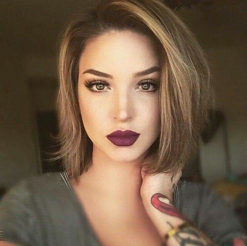 Lush Lashes and Dark Lips