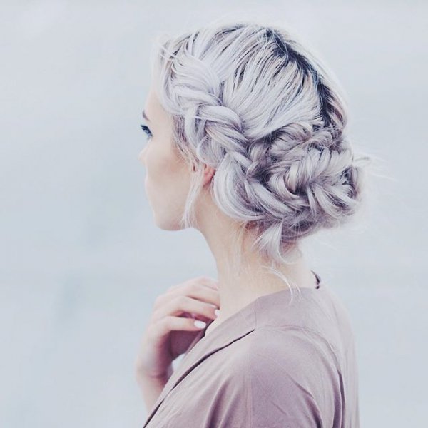 hair, hairstyle, lilac, sketch, head,