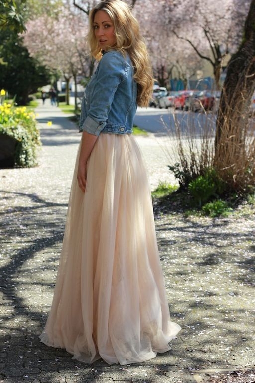 A Full, Romantic Skirt