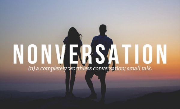 Nonversation