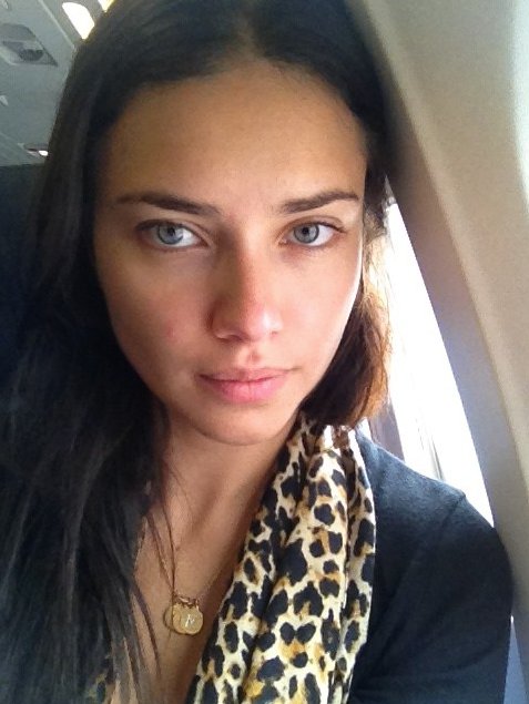 @adrianalima shares a makeup free selfie