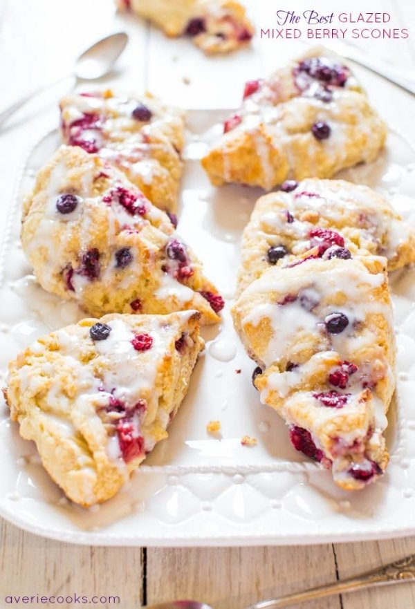 Mixed Berry Scones