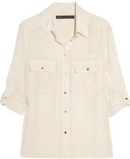 Marc by Marc Jacobs Simone Silk Shirt