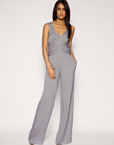 ASOS Premium Wide Leg Jumpsuit