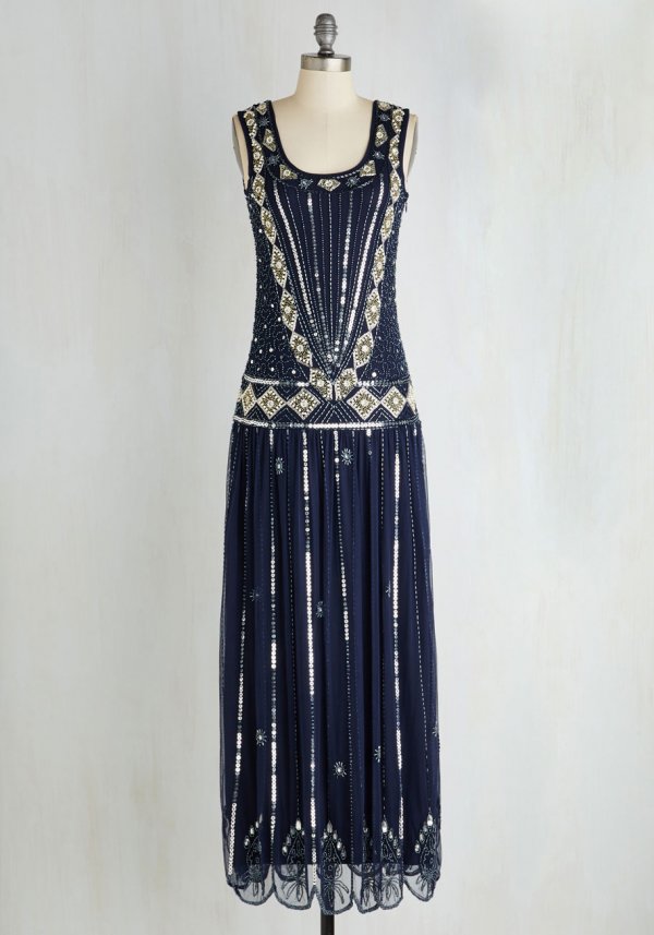 Winsome Wonderment Dress in Midnight