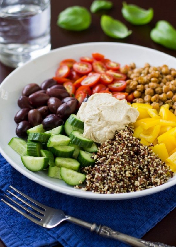 Mediterranean Vegan Bowl