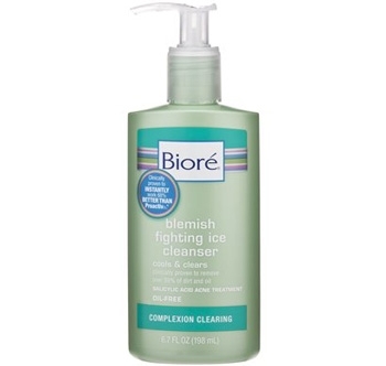 Biore Blemish Fighting Ice Cleanser