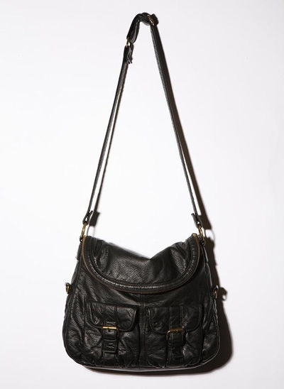 Deux Lux Zipper Flapover Satchel