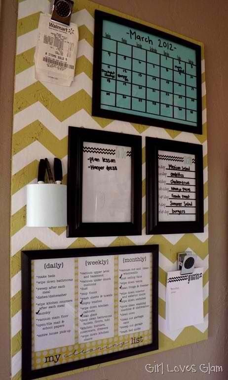 Stay Organized and with a Bulletin Board