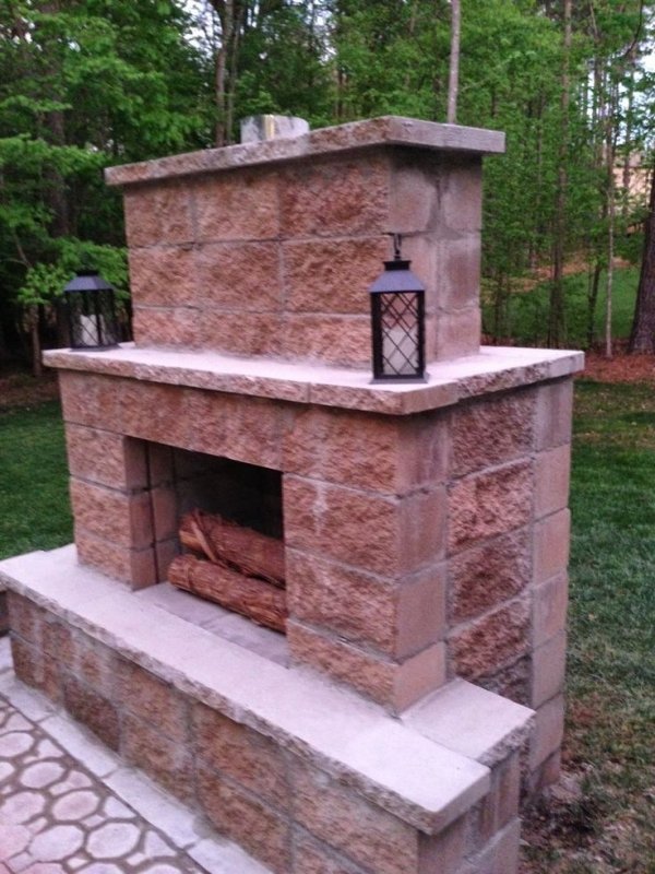 Outdoor Fireplace