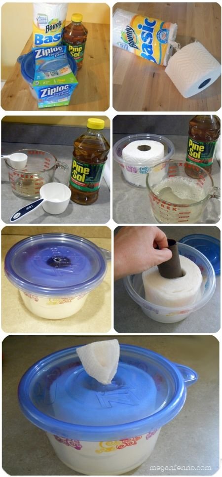 DIY Disinfecting Wipes