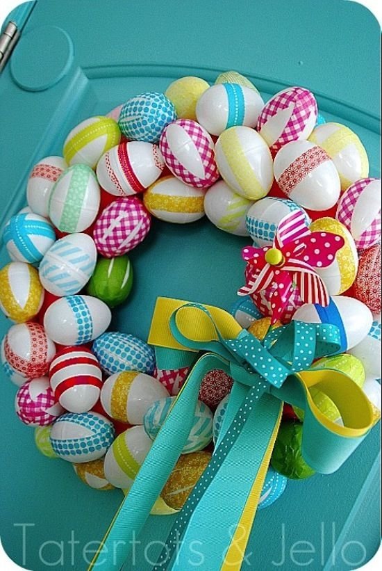 Easter Egg Wreath