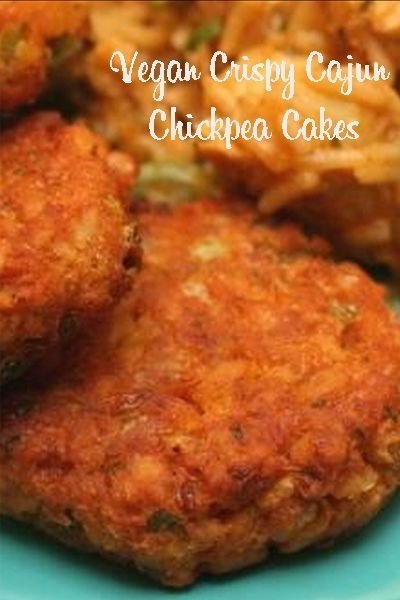 Crispy Cajun Chickpea Cakes