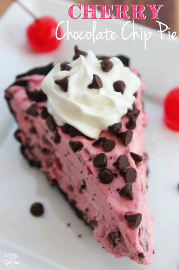 Cherry Chocolate Chip Pie