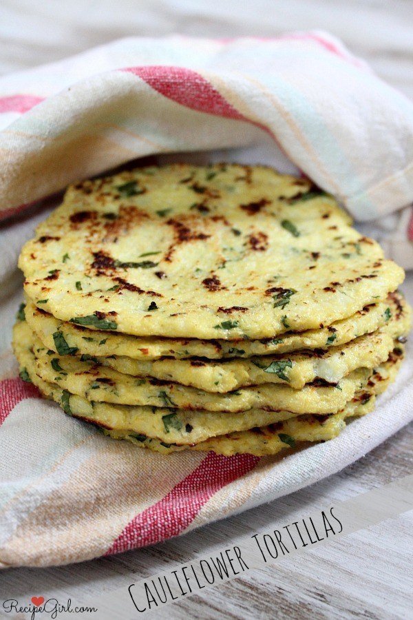 Cauliflower Tortillas