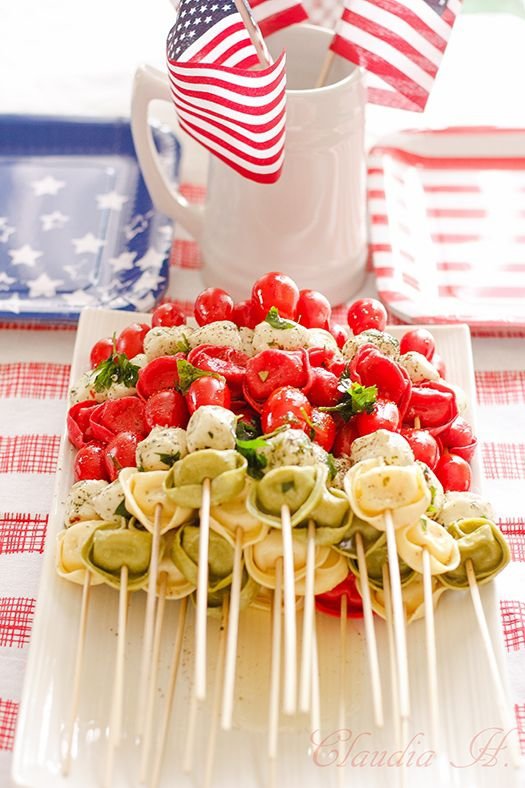 TORTELLINI KABOBS Make for a Memorable Memorial Day