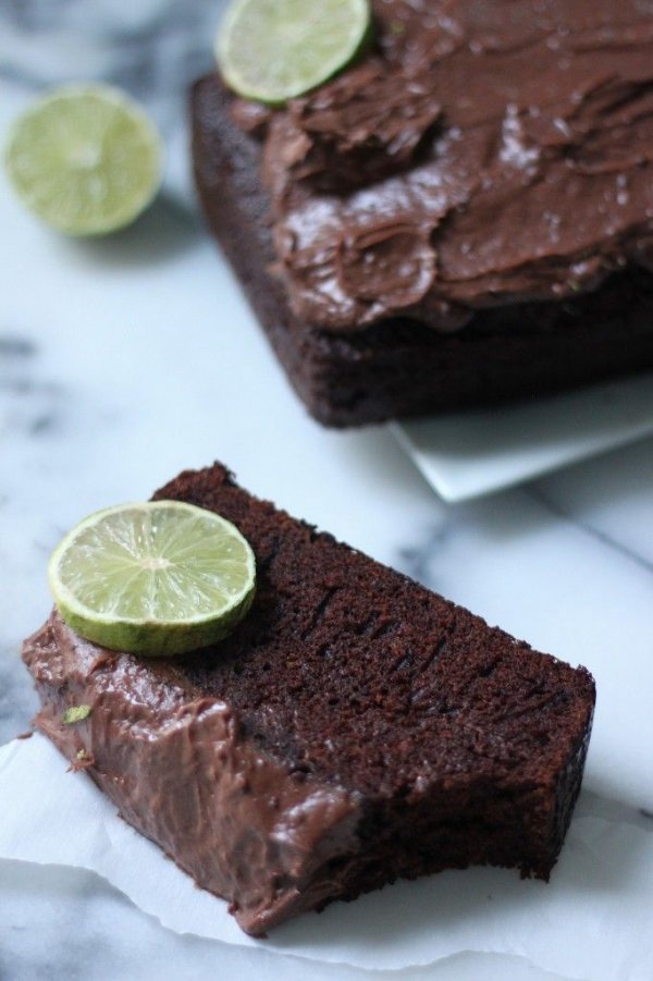 Dark 'N' Stormy Chocolate Pound Cake