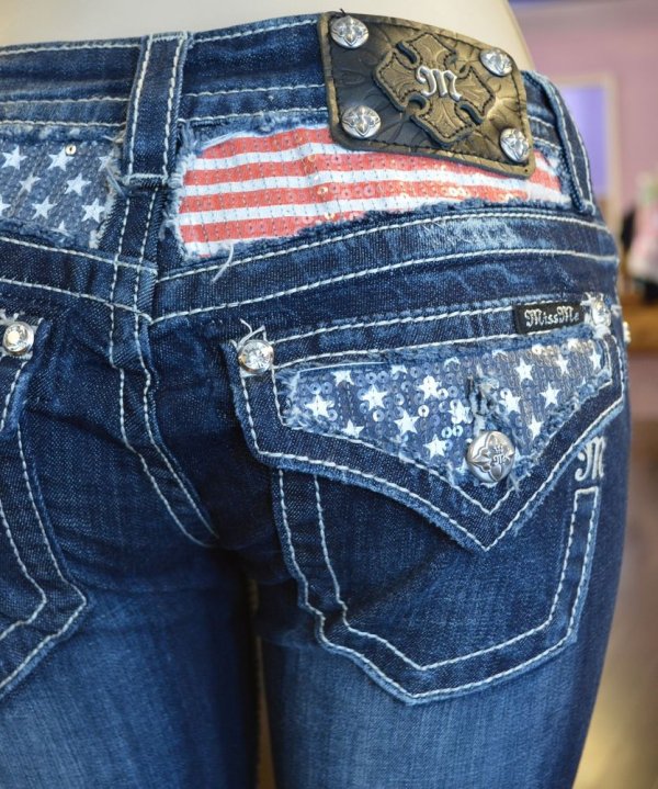 American Flag Jeans