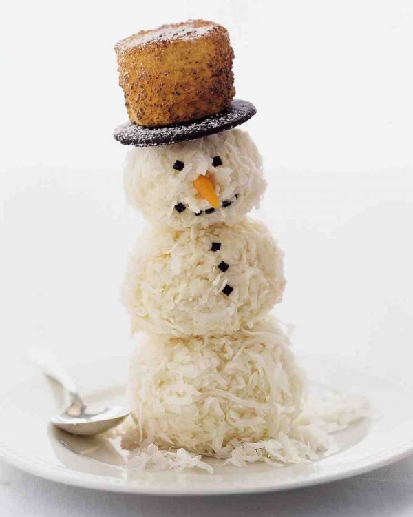 Cheesy Snowman