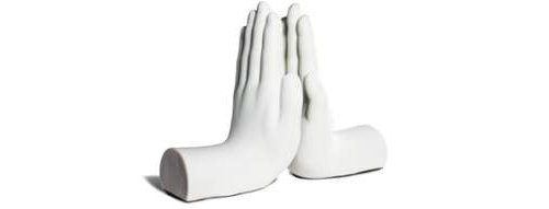 Hand Bookends